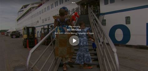 mercy ships scandal|Mercy Ships 60 Minutes .